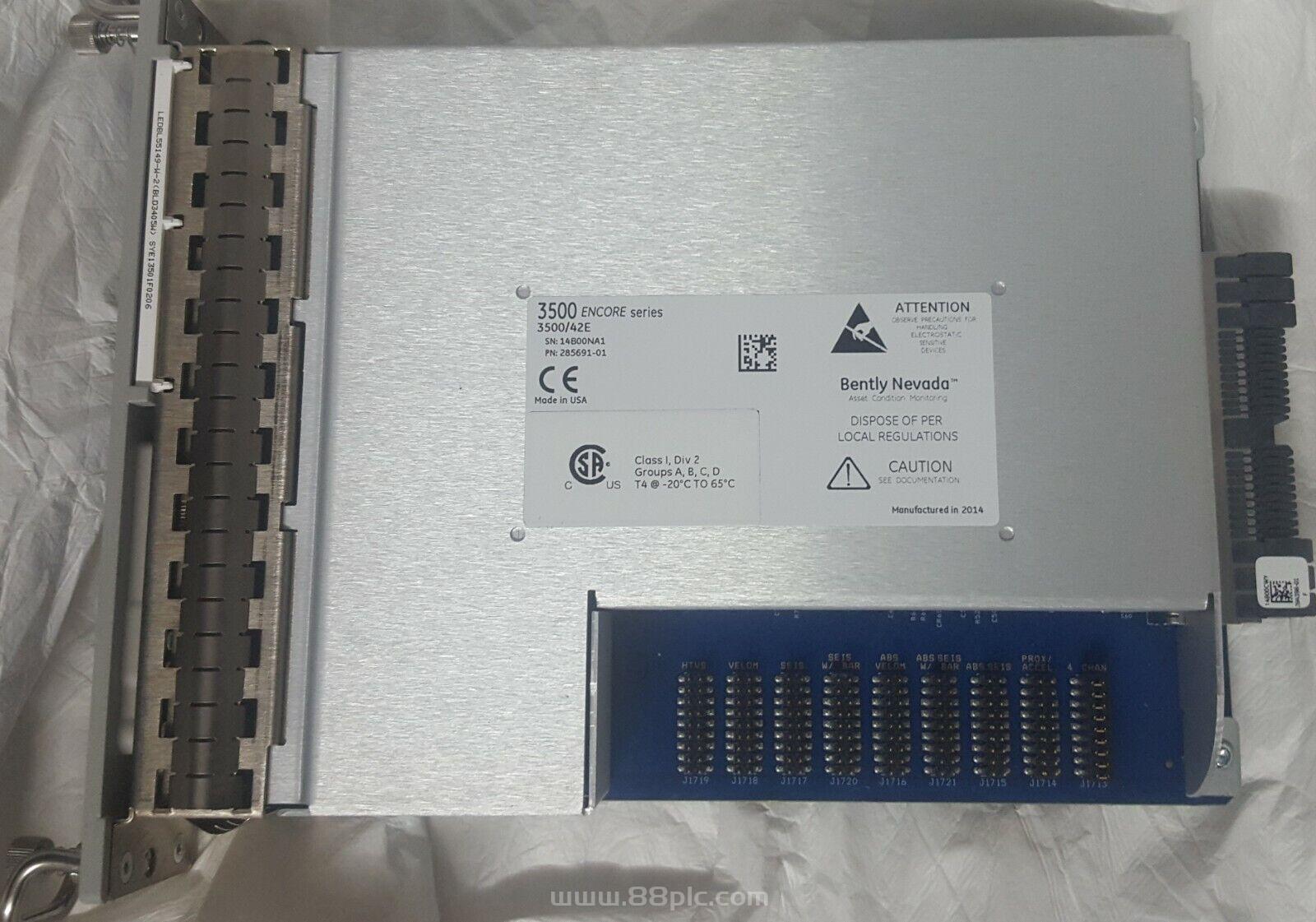 (285691-01)模块 品牌 本特利Bently Nevada 产地美国 DCS模块 现货供应