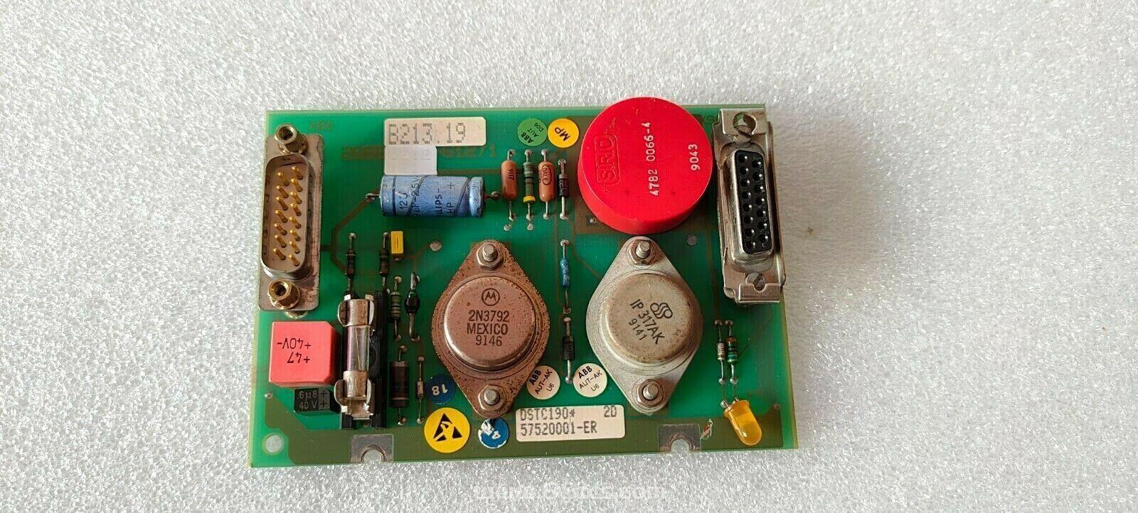 (DSTC170 57520001-BK)模块  产地瑞典  工控自动化2年保质