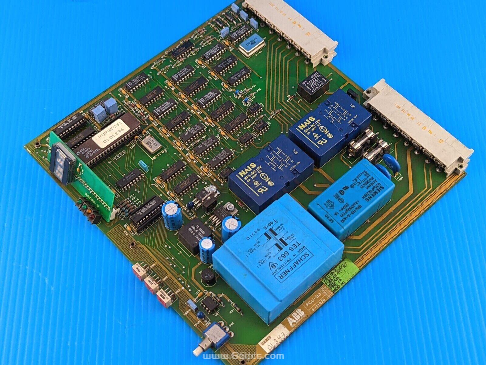 (PCU-03)模块 品牌  产地瑞典 全新原装进口正品现货 工控自动化2年保质