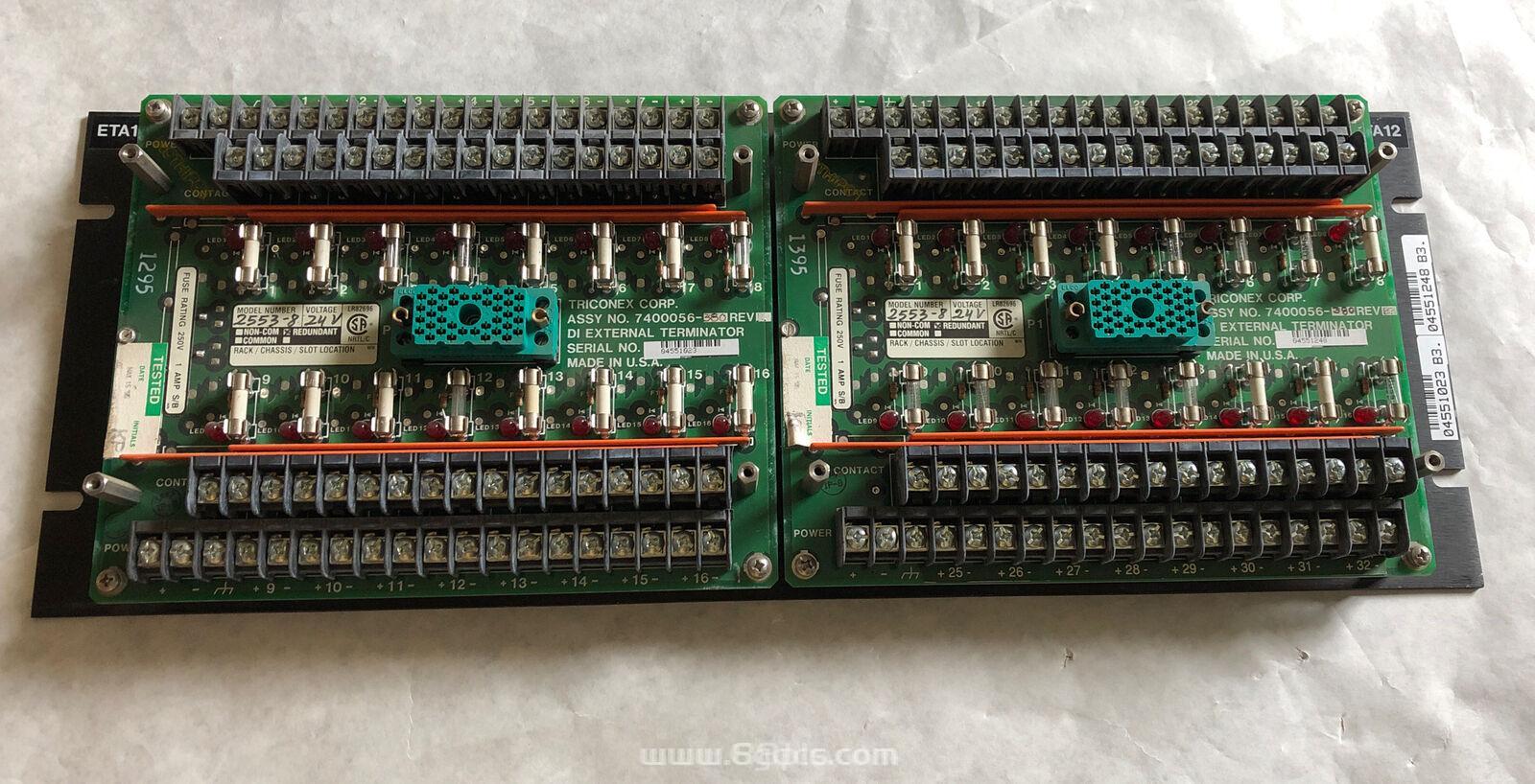(2553-8 7400056-380)模块 英维思Triconex 产地美国 供应中，现货现发，保质2年